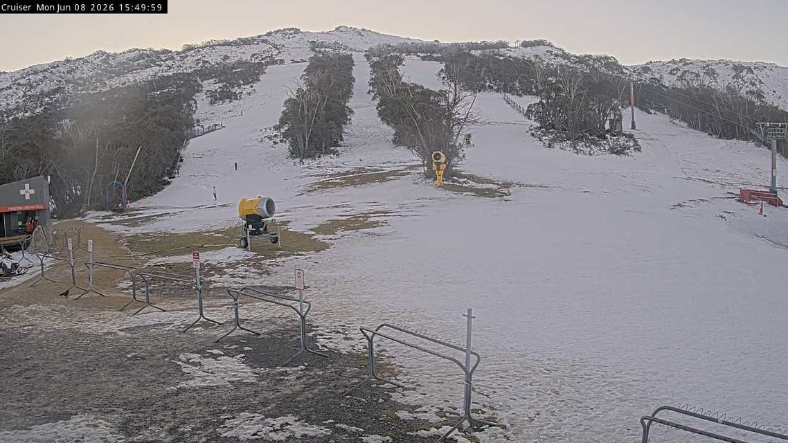 The Merritts area at Thredbo on Monday, June 8. Source: ski.com.au