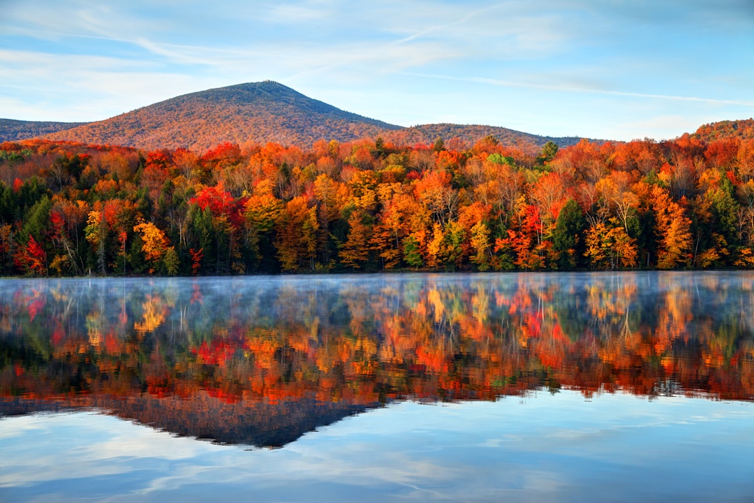 Fall foliage in Vermont. Source: iStock / para827.