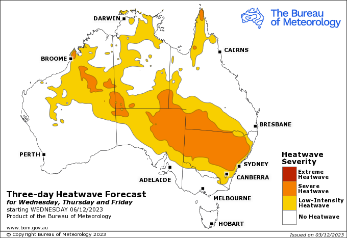 Massive heatwave to scorch a third of the country