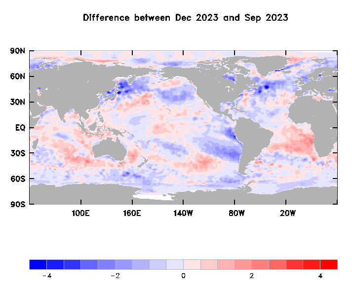 La Nina more likely than El Nino or neutral conditions by spring this year