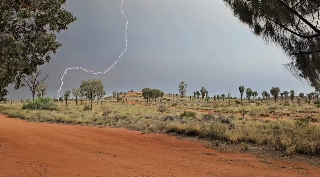 Storms. Red Centre. Eastern Australia