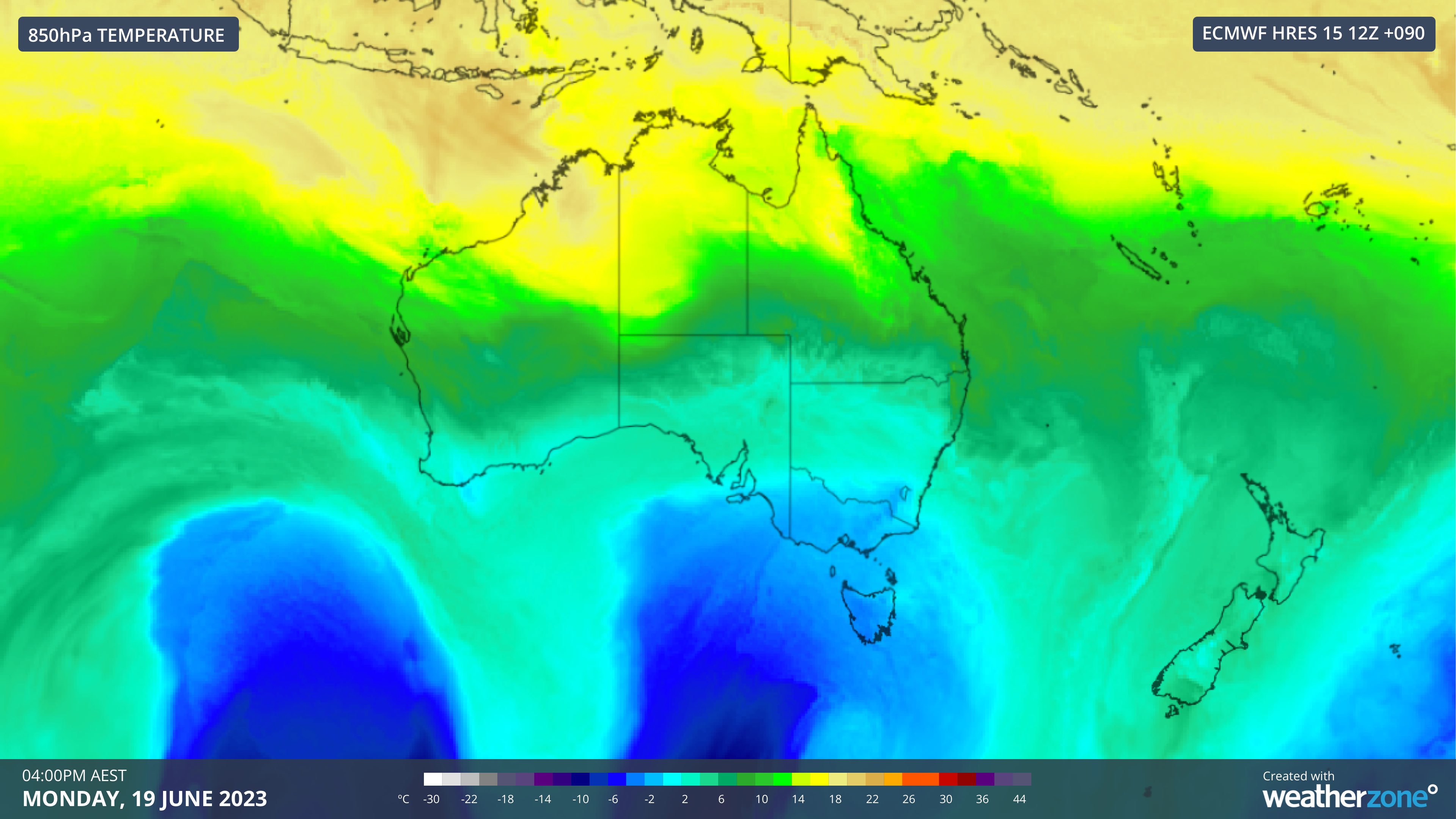 Here comes the snow, Australia