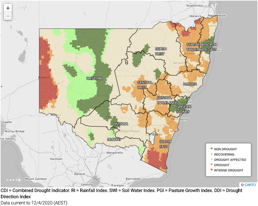 NSW edging out of drought