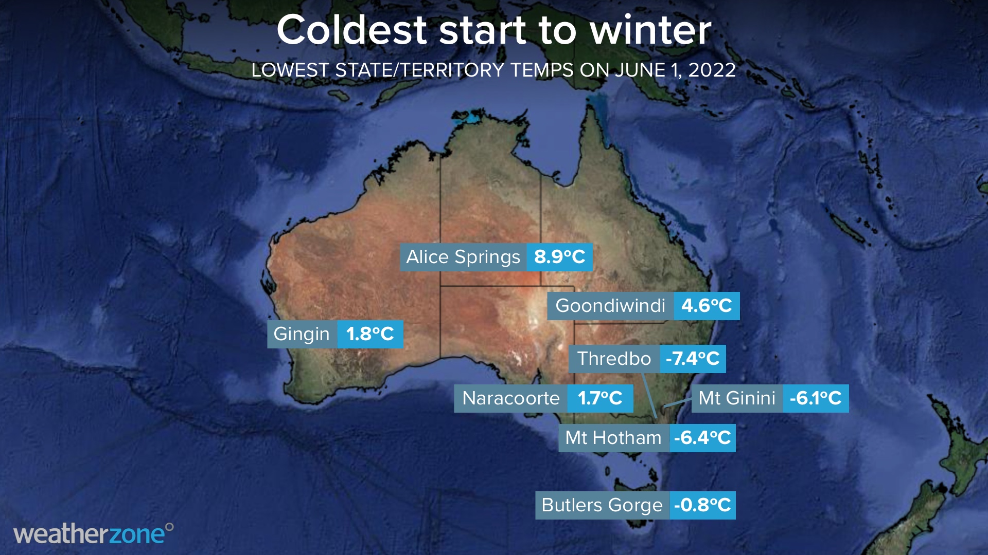 Who had Australia's coldest start to winter? Weatherzone Business