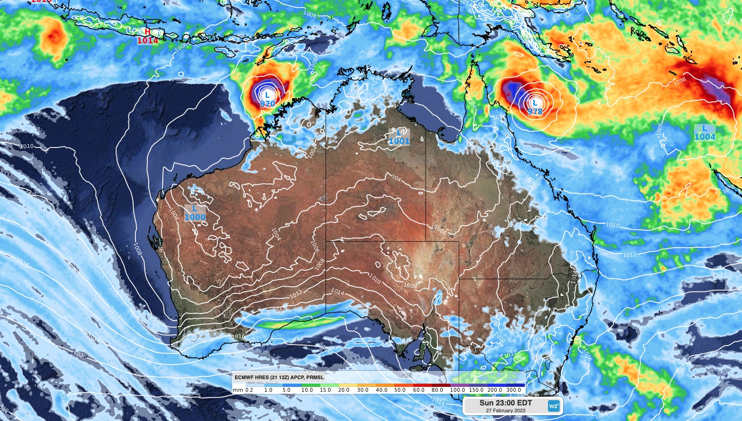 Cyclone potential increasing for Australian region