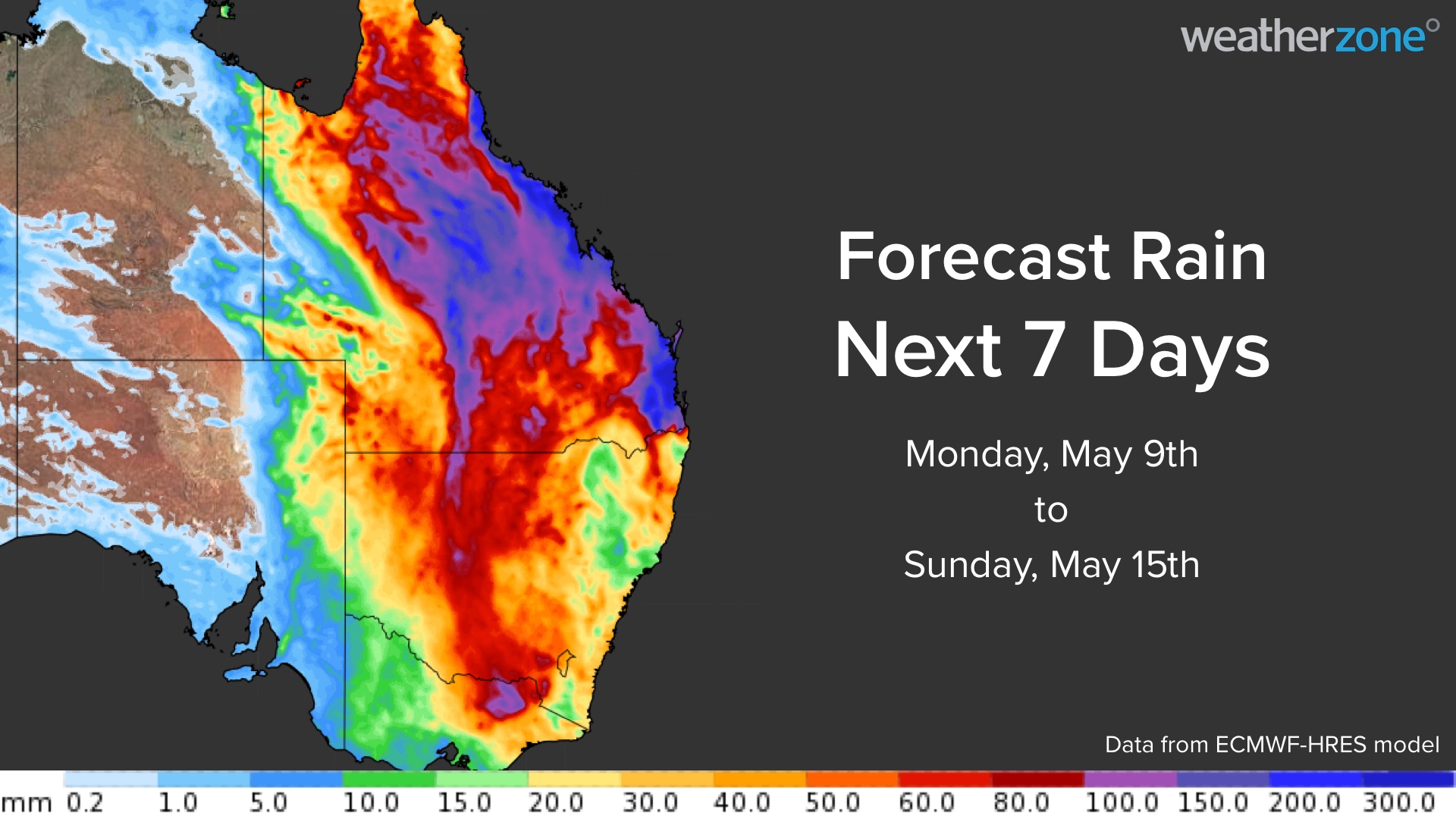 Months' worth of rain to hit QLD this week