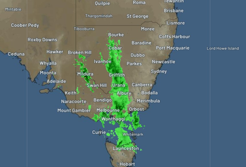 1500-km rainband delivers record inland monthly rainfall